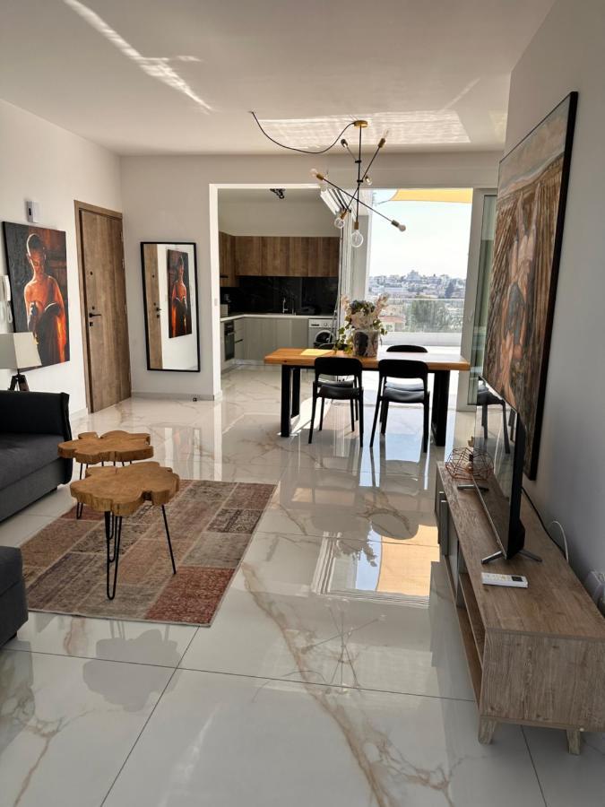 Luxury City Penthouse-Panoramic View! Apartment Nicosia Ngoại thất bức ảnh