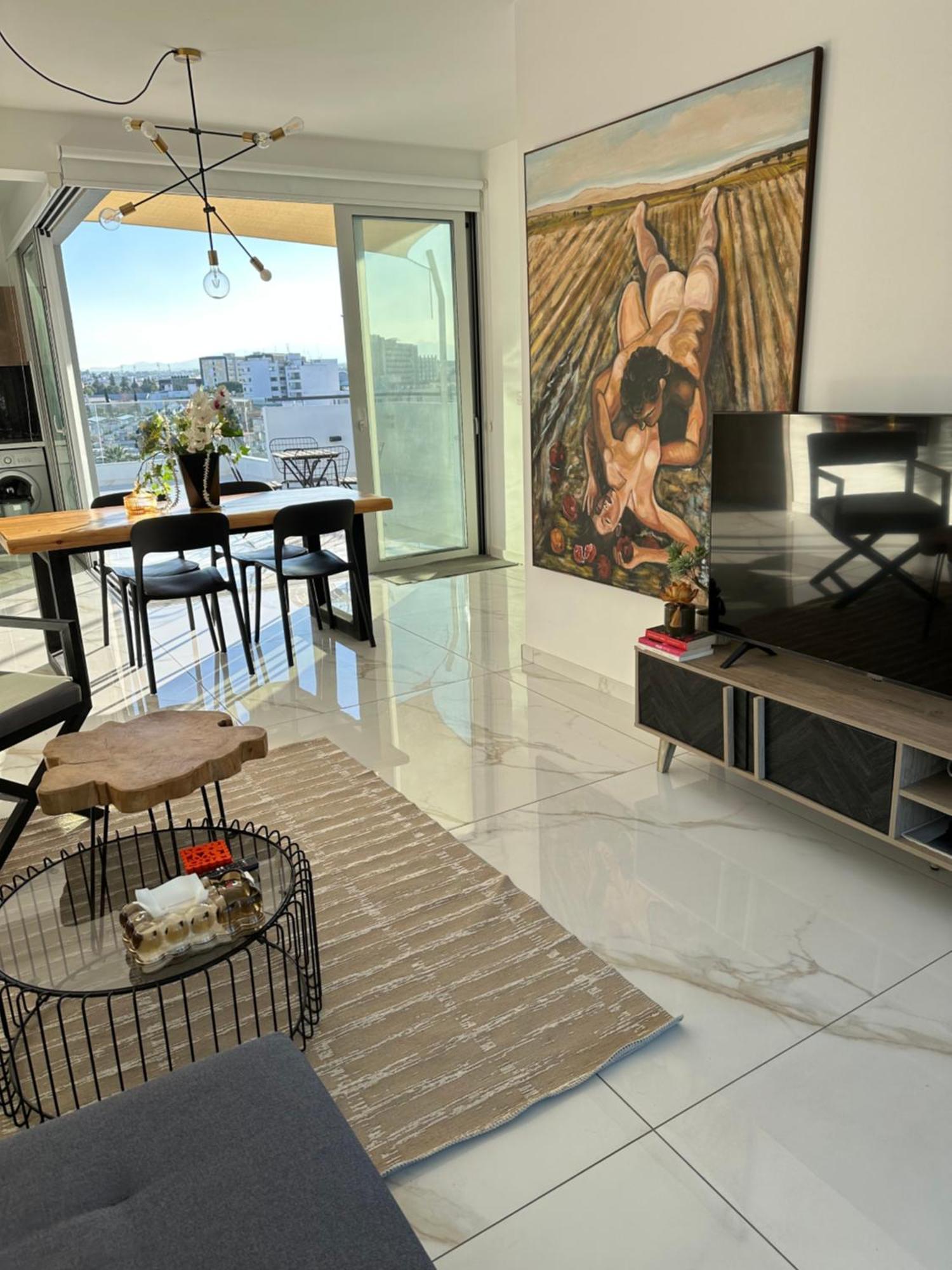 Luxury City Penthouse-Panoramic View! Apartment Nicosia Ngoại thất bức ảnh